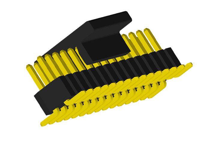 1.0mm Erkek Konnektör Pin Başlığı CAP Dikey Montaj 2x15 Çift Sıra 30 Pin