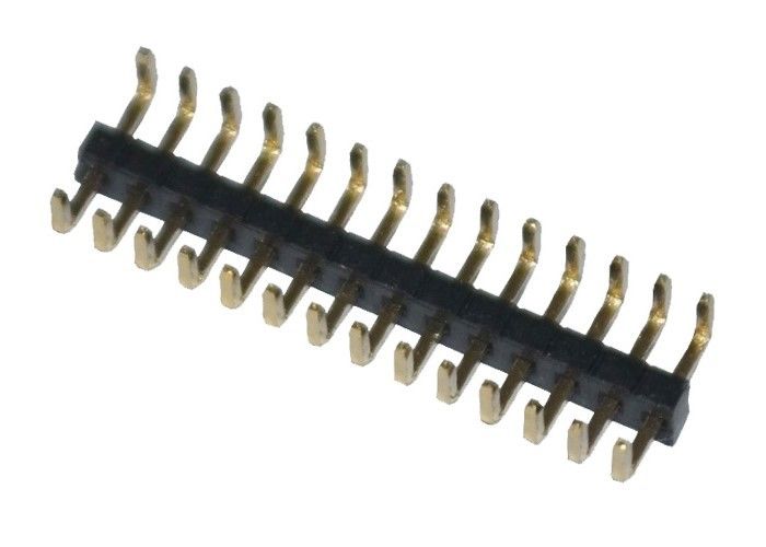Dikey Montaj 14 Pin Başlığı 90 Derece U Tipi Devre Kartı Pin Konnektörleri