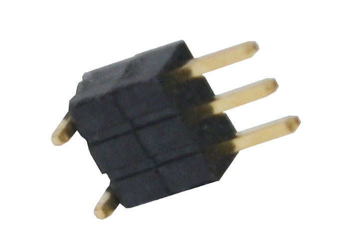 3 Pin Tek Sıralı Başlık Konektörü 1.27mm Dikey Montaj SMT Tipi