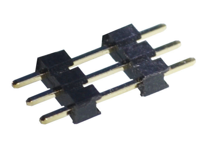 Çift Plastik 10 Pin Başlık Konektörü 180 Derece Tip Pcb Pin Konektörü