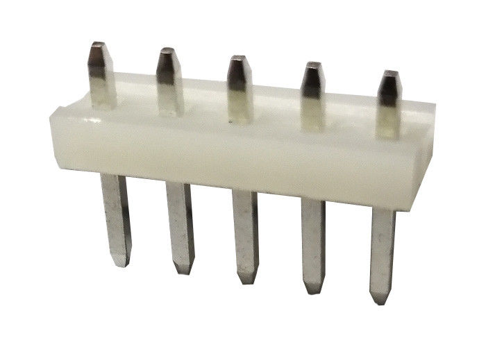 180 Derece Tek Sıralı Pin Başlık Konnektörü 5 Pinli Konnektör 3.96 Mm X 3.2 Mm