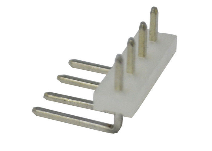 4 Pin Kurulu Kurulu Pin Başlığı Dik Açı Delikten 5.08mm Pitch