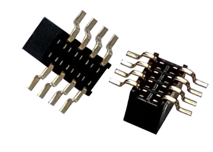 8 Pin Dişi Başlık Konektörü Tek Sıra SMT Tipi 1.27mm X 3.4mm