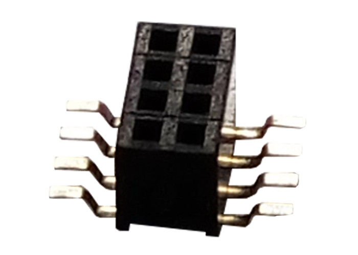 8 Pin Dişi Başlık Konektörü Tek Sıra SMT Tipi 1.27mm X 3.4mm