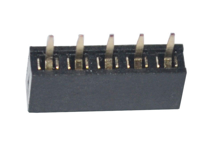 Siyah Düz Tip Dişi Başlık Konektörü Tek Sıra 2mm Pitch 5 Pin