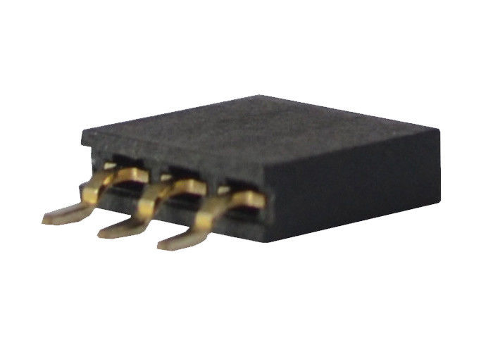 Tek Sıra Dişi Başlık Konektörü Yatay SMT 2.54 Mm Pitch Konnektörü