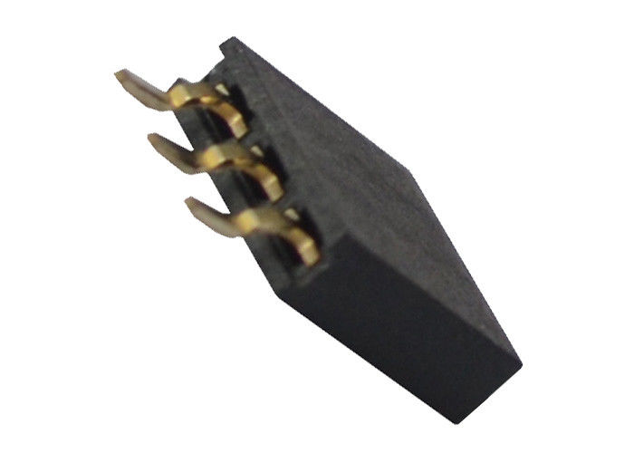 Tek Sıra Dişi Başlık Konektörü Yatay SMT 2.54 Mm Pitch Konnektörü