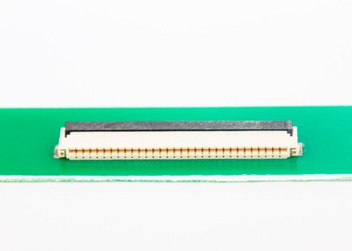 1.0MM Pitch Plastik FFC FPC Konnektör Yüksekliği 2.0MM Çift Taraflı Kontak