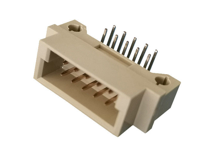 PCB Kartı İçin Dişi Düz 2x5 Pinli Başlık DIN 41612 180 Degre Çift Sıralı