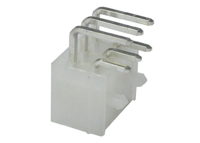 Beyaz Dik Açı 6 Pin Header Gofret Pcb Tel Kurulu Konnektörleri 30 m Ohm
