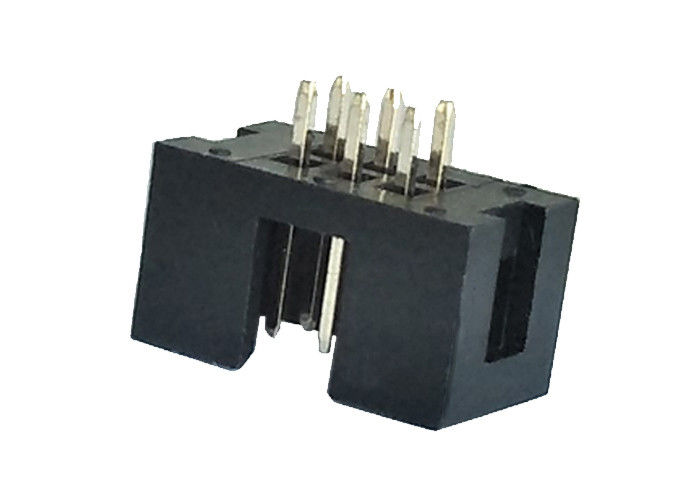 180 Derece Kutu Başlık Konektörü DIP 2.54mm Pitch 6 Pin Düz Tip