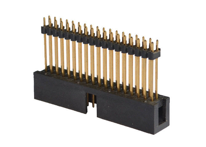 PCB Temas için Pirinç İletişim 18 Pin Header 2.54mm Düz Header Konnektör