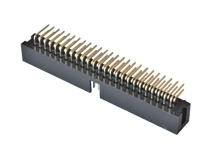 Dik Açı Pcb Konnektör 90 Derece Kutu Tipi 2.54mm Pitch 50 Pin Header
