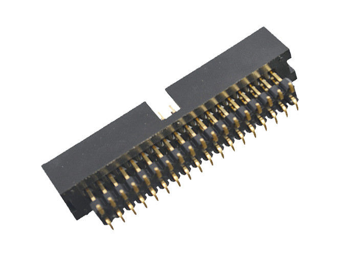 3.0AMP Plastik Kutu Başlığı 2.54 Mm SMT Tipi PCB Kartı Altın Flaş