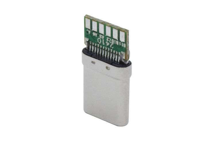 Cep Telefonu İçin Dayanıklı 10 Pin Usb 3.1 Tip C Konnektör Erkek Lehim