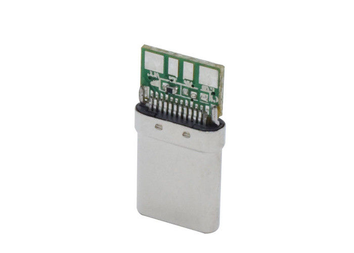 Cep Telefonu İçin Dayanıklı 10 Pin Usb 3.1 Tip C Konnektör Erkek Lehim