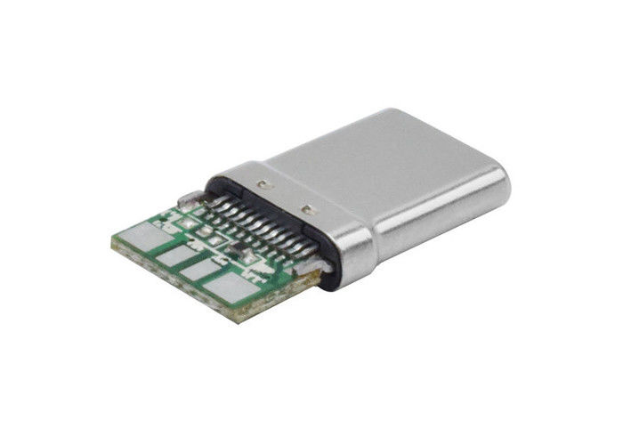 Cep Telefonu İçin Dayanıklı 10 Pin Usb 3.1 Tip C Konnektör Erkek Lehim