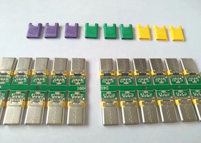 Şarj / Veri Fonksiyonlu Tip C Mikro Usb Konnektör Paslanmaz Çelik Kabuk