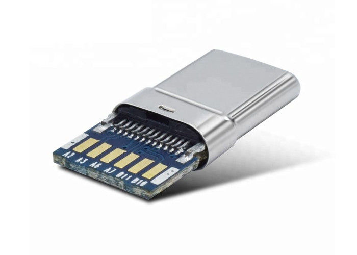 16 Pin Usb 3.1 C Konnektör, PCB Kartı ile Usb 3.0 Tip C Konnektör