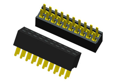 PCB Kurulu için 20 Pin Dişi Başlık Konektörü Tek Sıra Düz