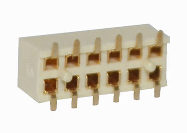 12 Pin Header Konnektör Dişi Pcb Konnektör Çift Sıra SMT Tipi 2.0mm Pitch